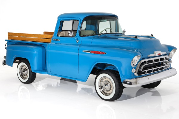 For Sale Used 1957 Chevrolet 3100 Pickup Rotisserie Restored 397 Miles | American Dream Machines Des Moines IA 50309