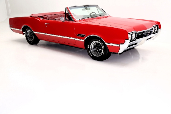 For Sale Used 1966 Oldsmobile 442 Convertible Rare, 700R4, Auto, AC | American Dream Machines Des Moines IA 50309