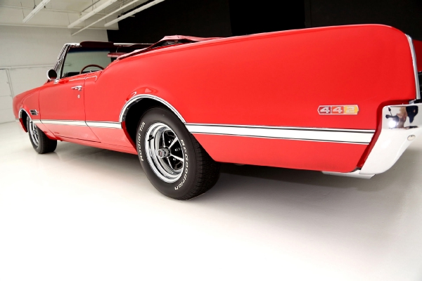 For Sale Used 1966 Oldsmobile 442 Convertible Rare, 700R4, Auto, AC | American Dream Machines Des Moines IA 50309