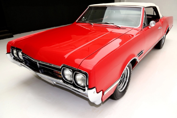 For Sale Used 1966 Oldsmobile 442 Convertible Rare, 700R4, Auto, AC | American Dream Machines Des Moines IA 50309