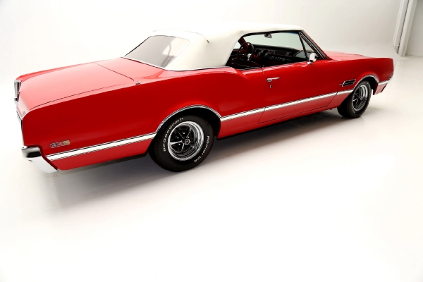 For Sale Used 1966 Oldsmobile 442 Convertible Rare, 700R4, Auto, AC | American Dream Machines Des Moines IA 50309