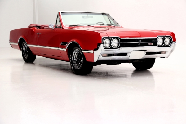 For Sale Used 1966 Oldsmobile 442 Convertible Rare, 700R4, Auto, AC | American Dream Machines Des Moines IA 50309