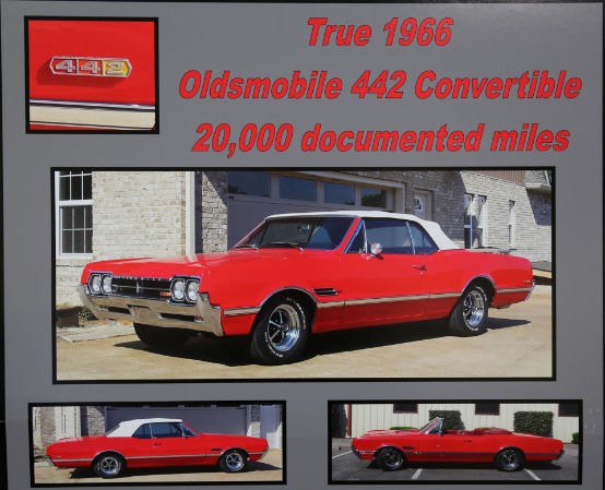 For Sale Used 1966 Oldsmobile 442 Convertible Rare, 700R4, Auto, AC | American Dream Machines Des Moines IA 50309