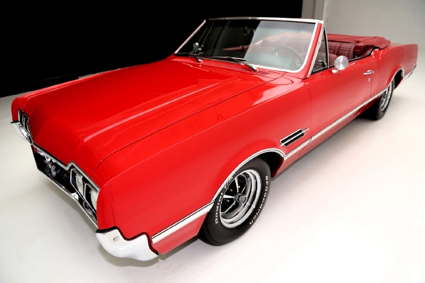 For Sale Used 1966 Oldsmobile 442 Convertible Rare, 700R4, Auto, AC | American Dream Machines Des Moines IA 50309