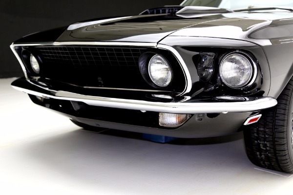 For Sale Used 1969 Ford Mustang R Code 428 4 Speed Raven Black | American Dream Machines Des Moines IA 50309