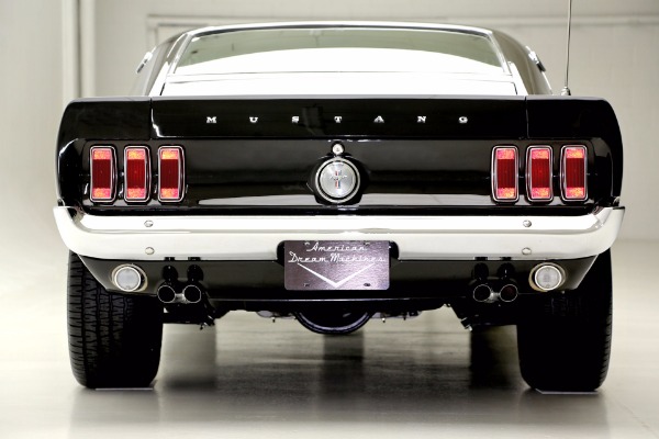 For Sale Used 1969 Ford Mustang R Code 428 4 Speed Raven Black | American Dream Machines Des Moines IA 50309