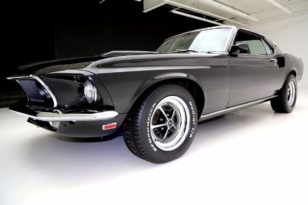 1969 Ford Mustang R Code 428 4 Speed Raven Black