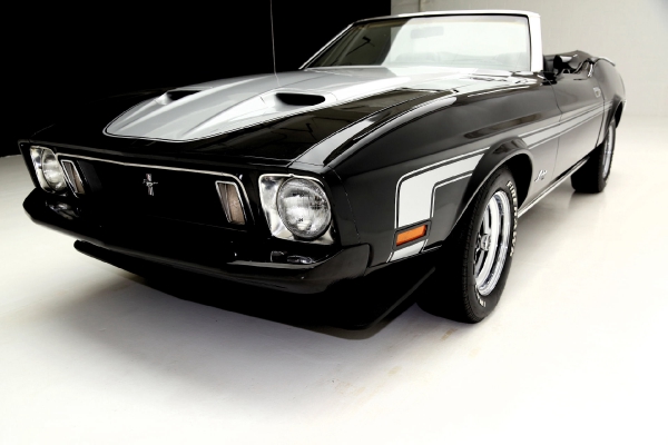 For Sale Used 1973 Ford Mustang Convertible Q Code 4 Speed | American Dream Machines Des Moines IA 50309