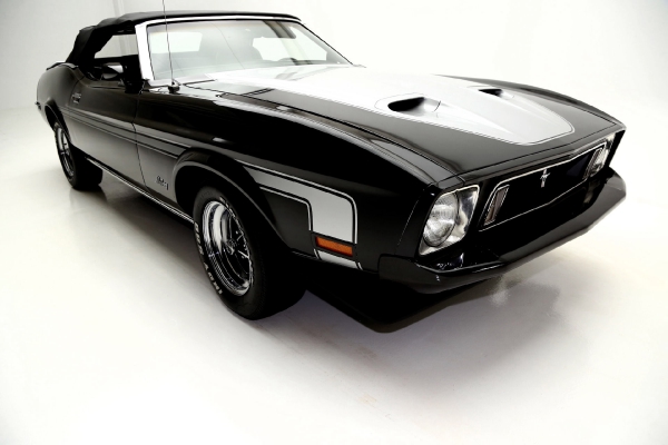 For Sale Used 1973 Ford Mustang Convertible Q Code 4 Speed | American Dream Machines Des Moines IA 50309