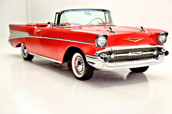 For Sale Used 1957 Chevrolet Bel Air Gorgeous undercarriage | American Dream Machines Des Moines IA 50309