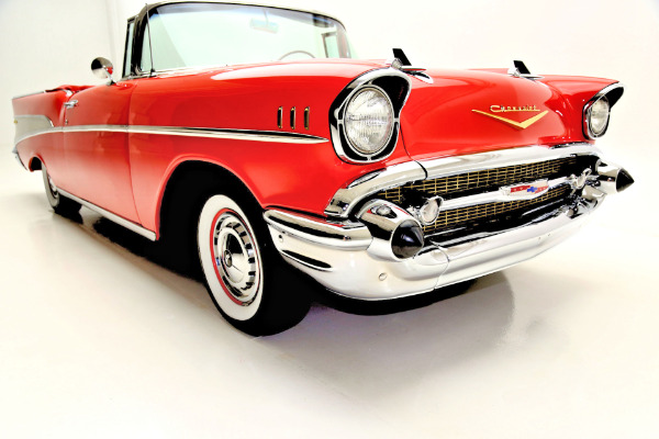 For Sale Used 1957 Chevrolet Bel Air Gorgeous undercarriage | American Dream Machines Des Moines IA 50309