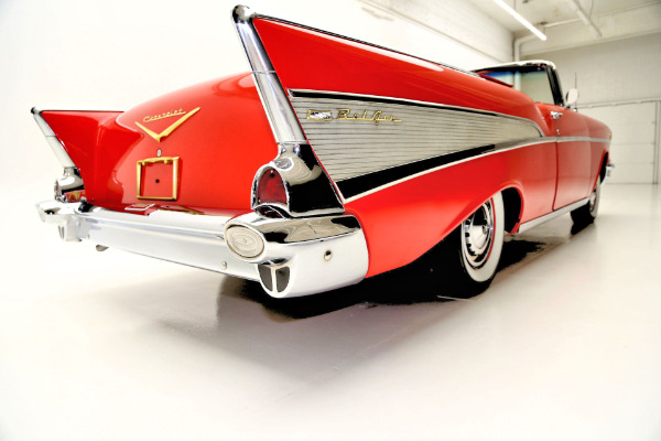 For Sale Used 1957 Chevrolet Bel Air Gorgeous undercarriage | American Dream Machines Des Moines IA 50309