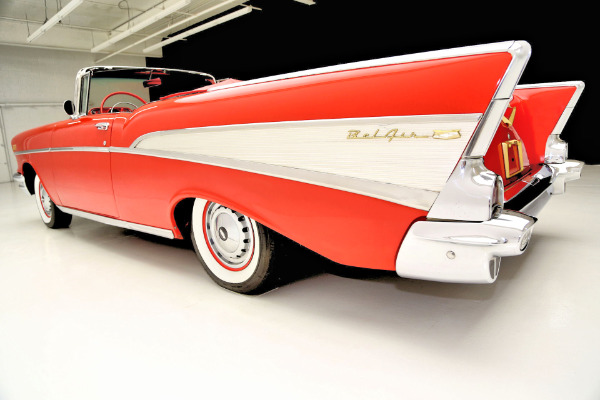 For Sale Used 1957 Chevrolet Bel Air Gorgeous undercarriage | American Dream Machines Des Moines IA 50309