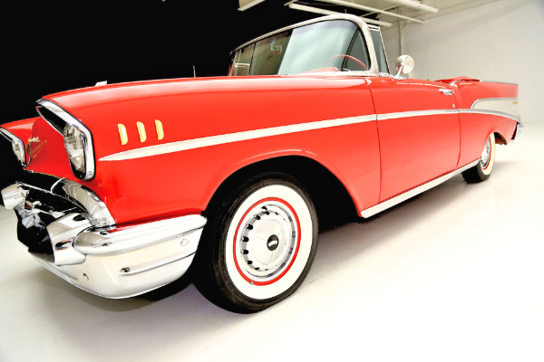 For Sale Used 1957 Chevrolet Bel Air Gorgeous undercarriage | American Dream Machines Des Moines IA 50309