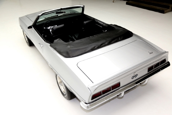 For Sale Used 1969 Chevrolet Camaro Cortez Silver/Black Int convertible, | American Dream Machines Des Moines IA 50309