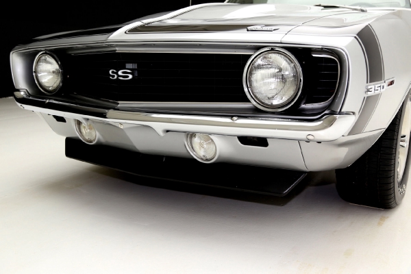 For Sale Used 1969 Chevrolet Camaro Cortez Silver/Black Int convertible, | American Dream Machines Des Moines IA 50309