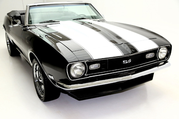 For Sale Used 1968 Chevrolet Camaro Convertible SS stripes | American Dream Machines Des Moines IA 50309