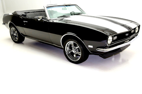 For Sale Used 1968 Chevrolet Camaro Convertible SS stripes | American Dream Machines Des Moines IA 50309