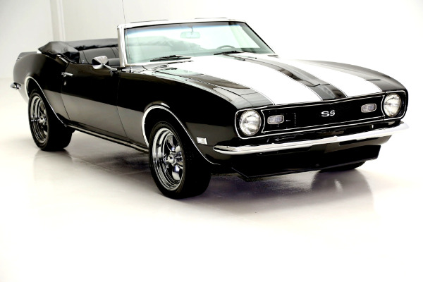 For Sale Used 1968 Chevrolet Camaro Convertible SS stripes | American Dream Machines Des Moines IA 50309