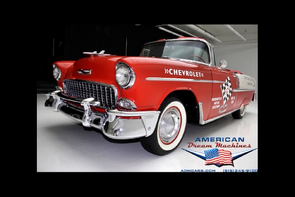 For Sale Used 1955 Chevrolet Bel Air Convertible Power Pac Nice!!! | American Dream Machines Des Moines IA 50309