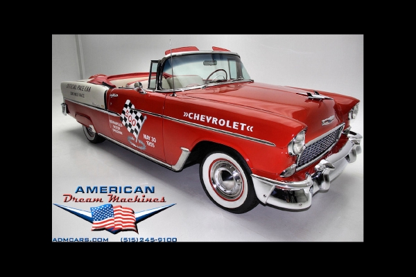 For Sale Used 1955 Chevrolet Bel Air Convertible Power Pac Nice!!! | American Dream Machines Des Moines IA 50309