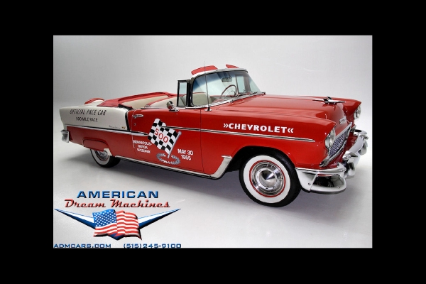 For Sale Used 1955 Chevrolet Bel Air Convertible Power Pac Nice!!! | American Dream Machines Des Moines IA 50309