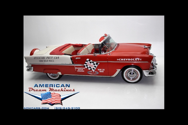 For Sale Used 1955 Chevrolet Bel Air Convertible Power Pac Nice!!! | American Dream Machines Des Moines IA 50309