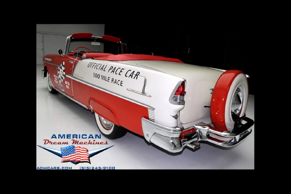 For Sale Used 1955 Chevrolet Bel Air Convertible Power Pac Nice!!! | American Dream Machines Des Moines IA 50309