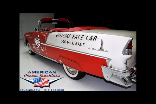 For Sale Used 1955 Chevrolet Bel Air Convertible Power Pac Nice!!! | American Dream Machines Des Moines IA 50309