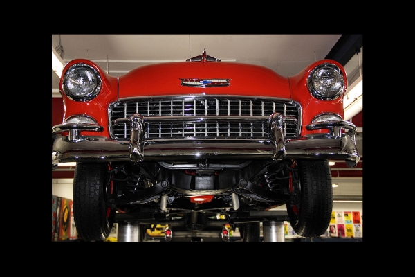 For Sale Used 1955 Chevrolet Bel Air Convertible Power Pac Nice!!! | American Dream Machines Des Moines IA 50309