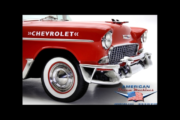 For Sale Used 1955 Chevrolet Bel Air Convertible Power Pac Nice!!! | American Dream Machines Des Moines IA 50309