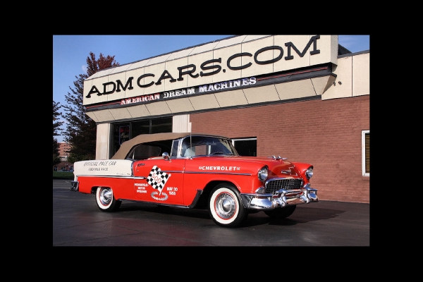 For Sale Used 1955 Chevrolet Bel Air Convertible Power Pac Nice!!! | American Dream Machines Des Moines IA 50309