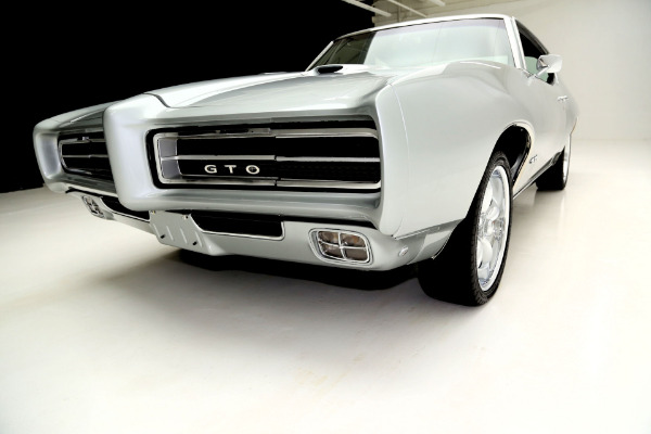 For Sale Used 1969 Pontiac GTO Silver numbers matching 4 speed | American Dream Machines Des Moines IA 50309