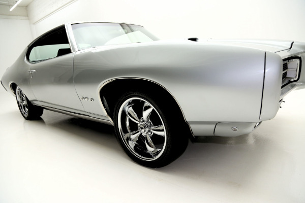 For Sale Used 1969 Pontiac GTO Silver numbers matching 4 speed | American Dream Machines Des Moines IA 50309