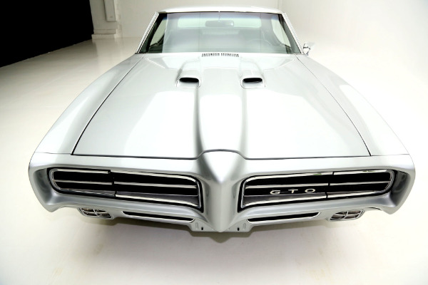 For Sale Used 1969 Pontiac GTO Silver numbers matching 4 speed | American Dream Machines Des Moines IA 50309