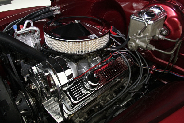 For Sale Used 1951 Chevrolet Suburban Burgundy,Black Leather, RestoMod | American Dream Machines Des Moines IA 50309