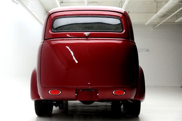 For Sale Used 1951 Chevrolet Suburban Burgundy,Black Leather, RestoMod | American Dream Machines Des Moines IA 50309