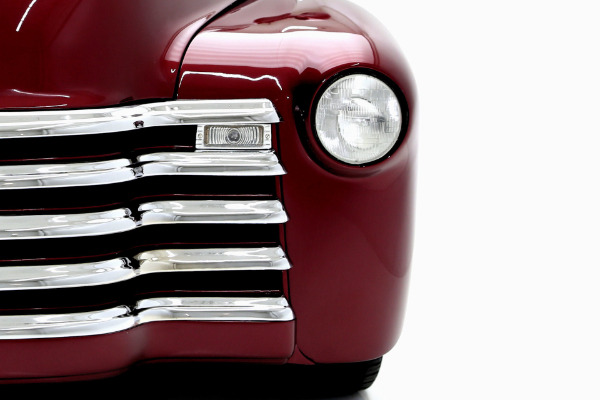 For Sale Used 1951 Chevrolet Suburban Burgundy,Black Leather, RestoMod | American Dream Machines Des Moines IA 50309