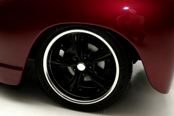 For Sale Used 1951 Chevrolet Suburban Burgundy,Black Leather, RestoMod | American Dream Machines Des Moines IA 50309