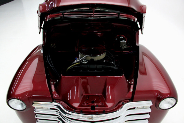 For Sale Used 1951 Chevrolet Suburban Burgundy,Black Leather, RestoMod | American Dream Machines Des Moines IA 50309