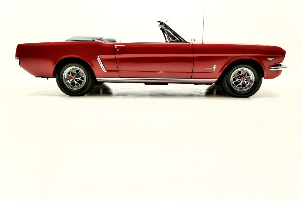 For Sale Used 1965 Ford Mustang Convertible Red (A-CODE) | American Dream Machines Des Moines IA 50309