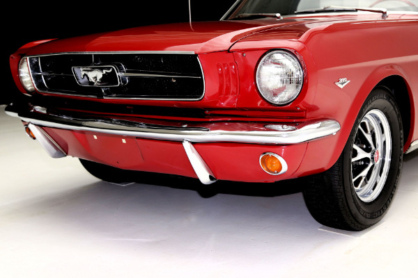 For Sale Used 1965 Ford Mustang Convertible Red (A-CODE) | American Dream Machines Des Moines IA 50309