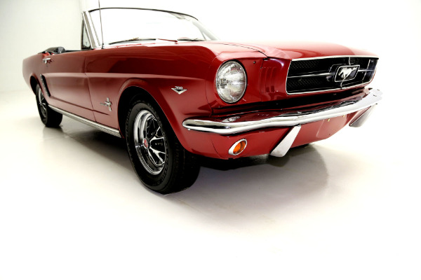 For Sale Used 1965 Ford Mustang Convertible Red (A-CODE) | American Dream Machines Des Moines IA 50309