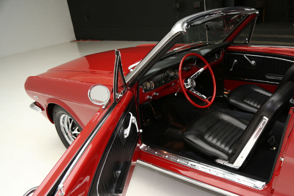 For Sale Used 1965 Ford Mustang Convertible Red (A-CODE) | American Dream Machines Des Moines IA 50309