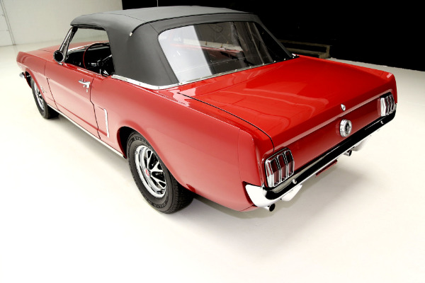 For Sale Used 1965 Ford Mustang Convertible Red (A-CODE) | American Dream Machines Des Moines IA 50309