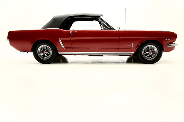 For Sale Used 1965 Ford Mustang Convertible Red (A-CODE) | American Dream Machines Des Moines IA 50309