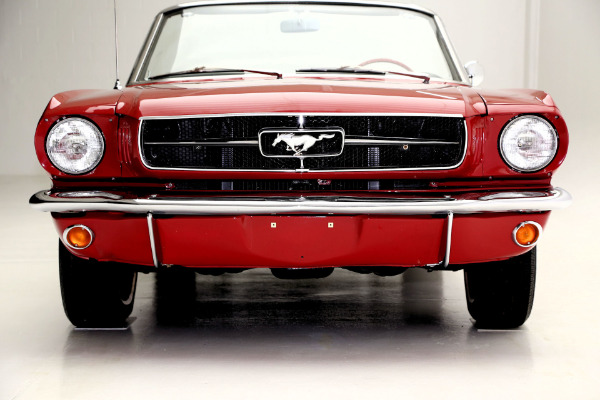 For Sale Used 1965 Ford Mustang Convertible Red (A-CODE) | American Dream Machines Des Moines IA 50309