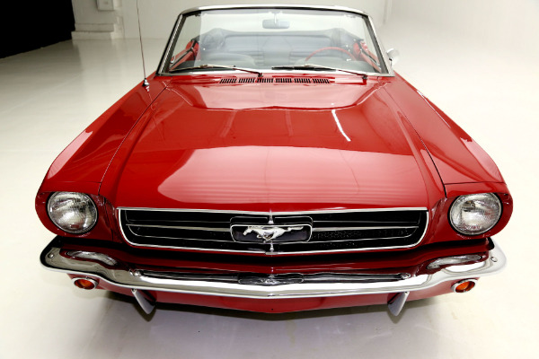 For Sale Used 1965 Ford Mustang Convertible Red (A-CODE) | American Dream Machines Des Moines IA 50309