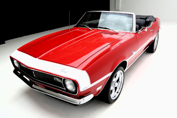 For Sale Used 1968 Chevrolet Camaro Convertible Numbers Matching, Red, | American Dream Machines Des Moines IA 50309