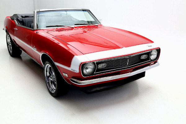 For Sale Used 1968 Chevrolet Camaro Convertible Numbers Matching, Red, | American Dream Machines Des Moines IA 50309